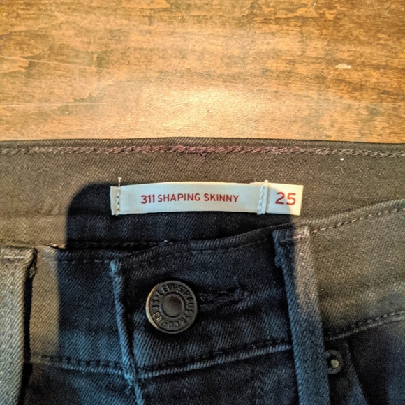 Cute Black Levi 311 Shaping Skinny Jean - Picture 6 of 6